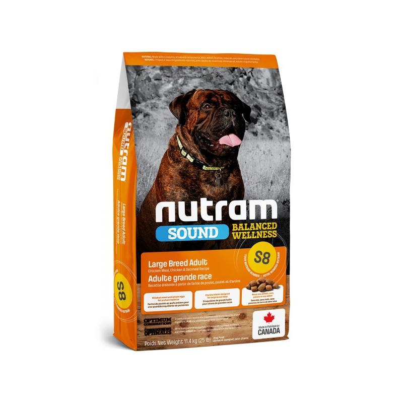 Nutram Sound ADULT LARGE Breed 11,4 kg - S8