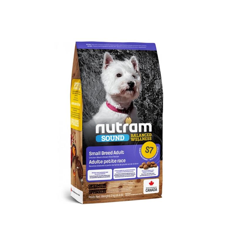 Nutram Sound ADULT SMALL Breed 2 kg - S7