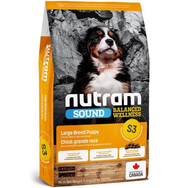 Nutram Sound Large Breed Puppy 11,4 kg - S3