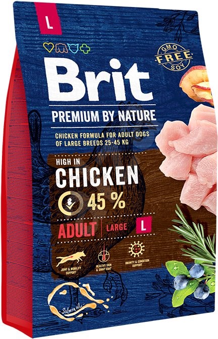 BRIT Premium Adult L Kilogramy: 3