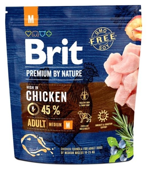 Brit Premium Adult M Kilogramy: 1