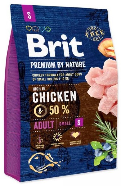 BRIT Premium Adult S Kilogramy: 3