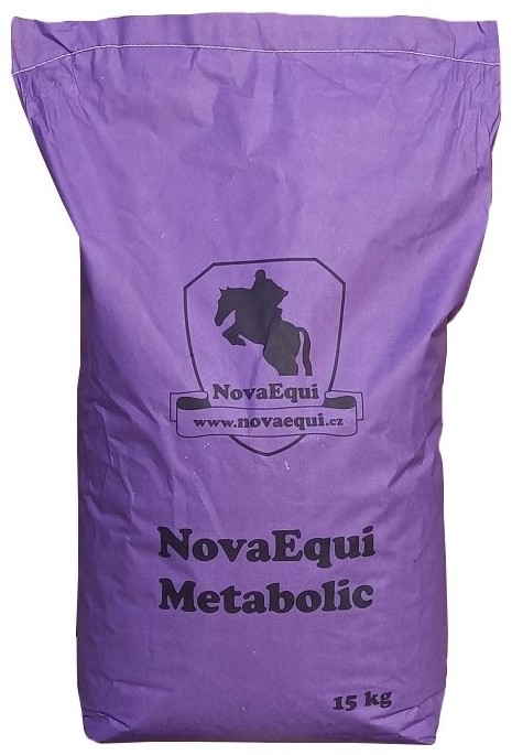 NovaEqui METABOLIC 15 kg cena při odběru množství: 1 až 4 pytlů