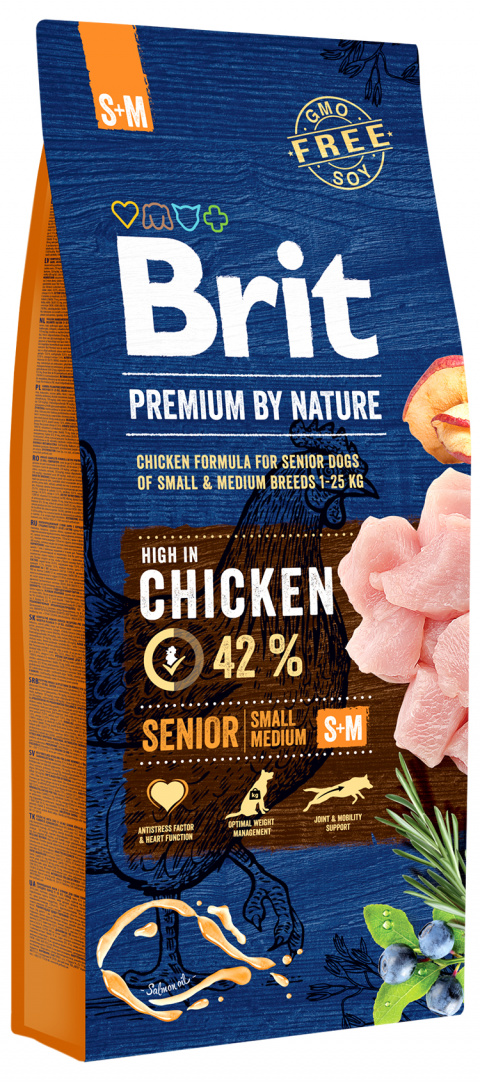 BRIT Premium Senior S + M Kilogramy: 3