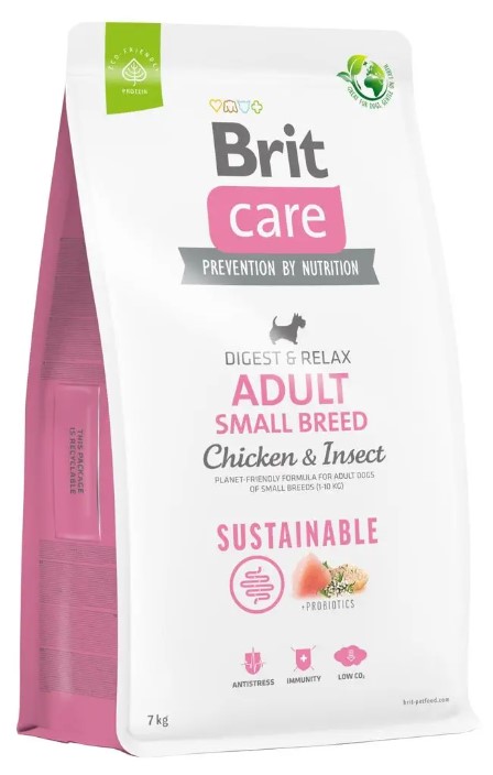 Brit Care Dog Sustainable Adult Small Breed 3 kg