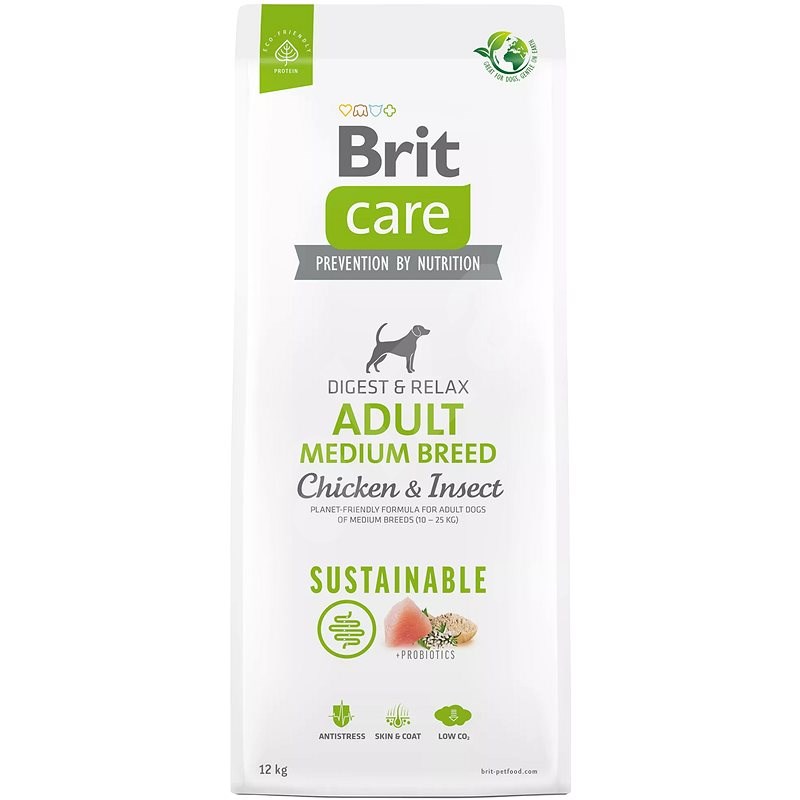 Brit Care Dog Sustainable Adult Medium 3 kg
