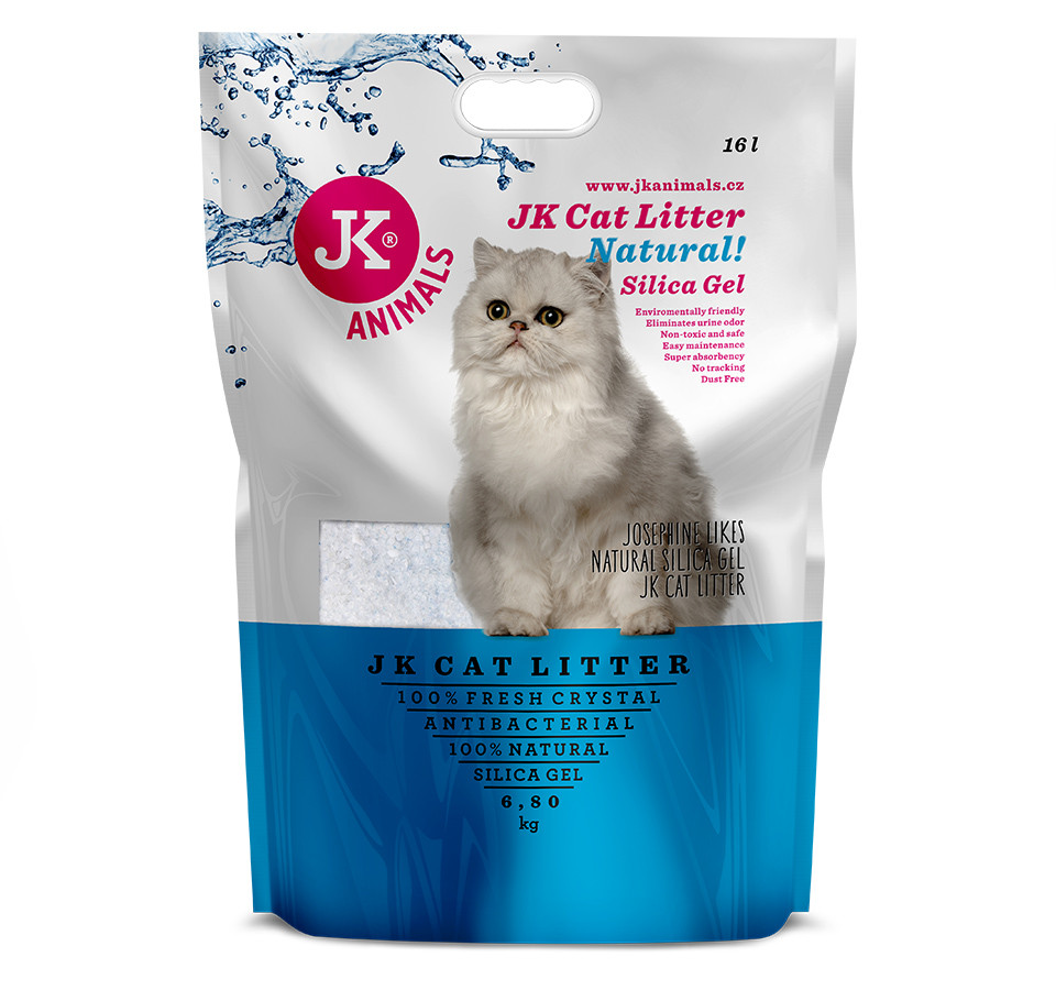 Litter Silica gel - natural, kočkolit 6,8 kg/16 l