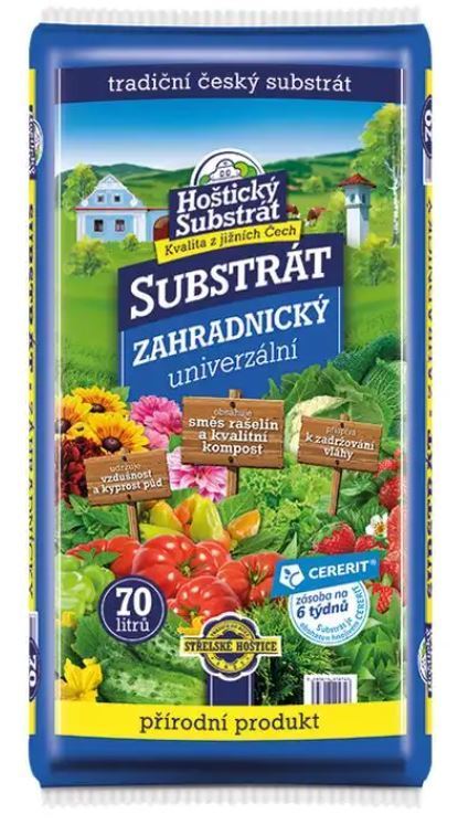 HOŠTICE - Zahradnický substrát 70 l