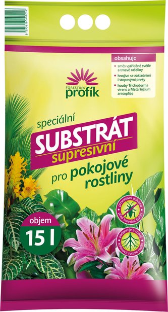 PROFÍK - Supresivní substrát pro pokojové rostliny 5 l