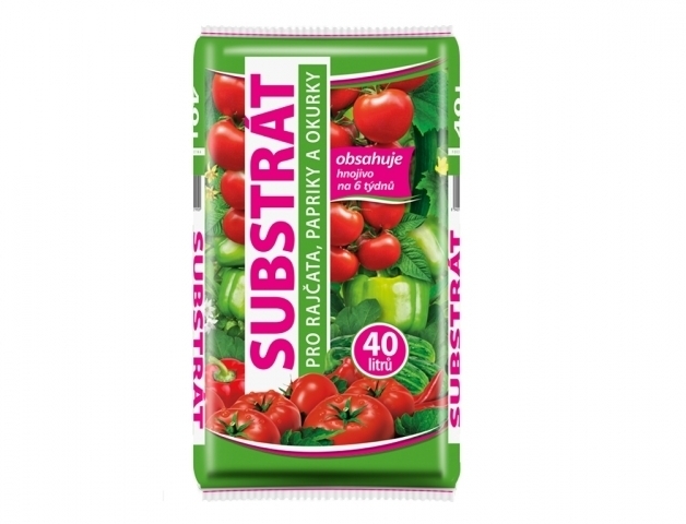 STANDARD - Substrát pro rajčata, papriky a okurky 40 l
