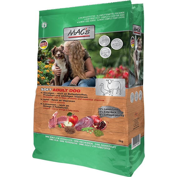 MACS DOG GRAIN FREE jehně a kachna 5 kg