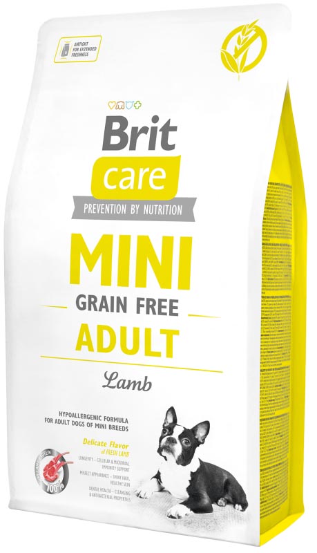 Brit Care Dog Mini Grain Free Adult Lamb 2 kg