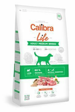 Calibra Dog Life Adult Medium Breed Lamb 2,5 kg