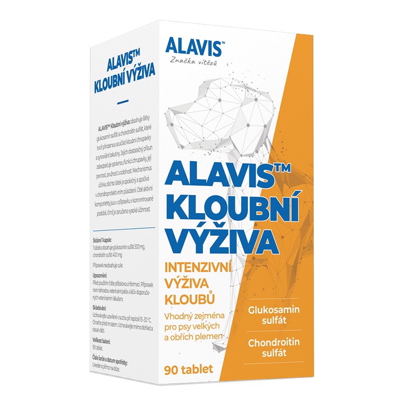 Alavis Kloubní výživa pro psy 90 tbl