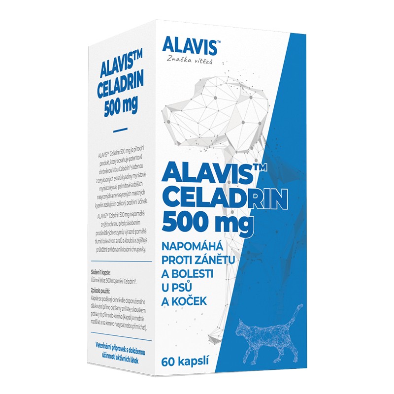 Alavis Celadrin pro psy a kočky 60 pcs 500 mg