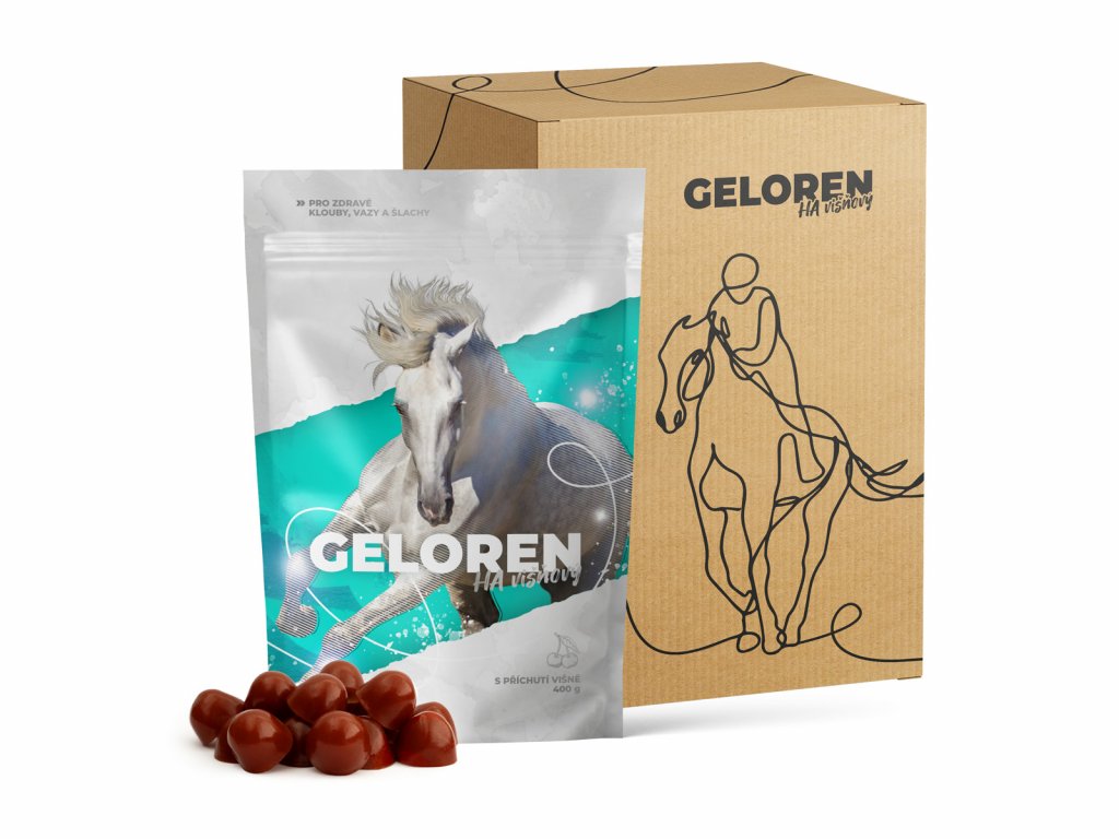 Geloren HA - kloubní výživa 1350 g Příchuť:: višeň