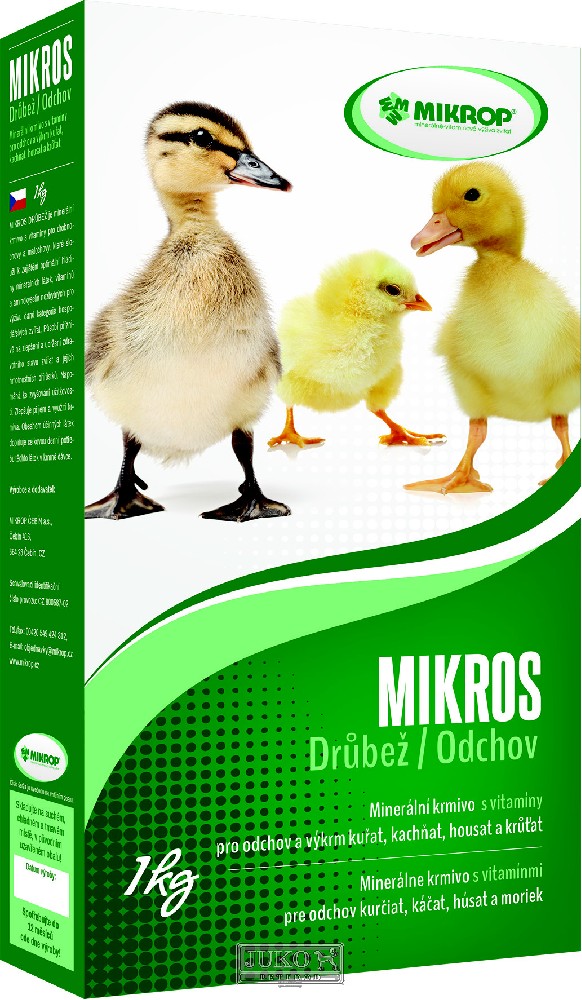 Mikrop/Mikros DRŮBEŽ (s vitaminy) 1 kg