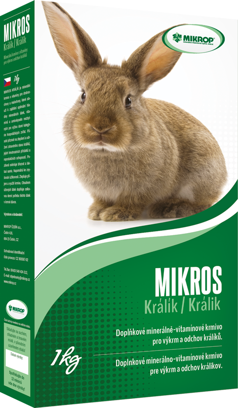 Mikrop/Mikros KRÁLÍK 1 kg - s vitaminy