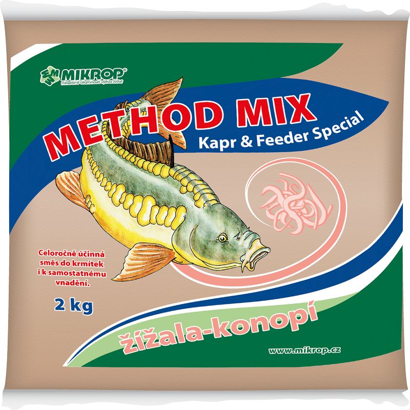 Mikrop Method mix 2 kg - ŽÍŽALA, KONOPÍ