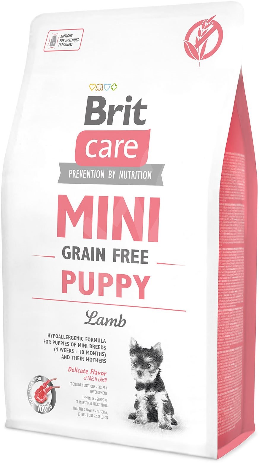 Brit Care Dog Mini Grain Free Puppy Lamb 2 kg