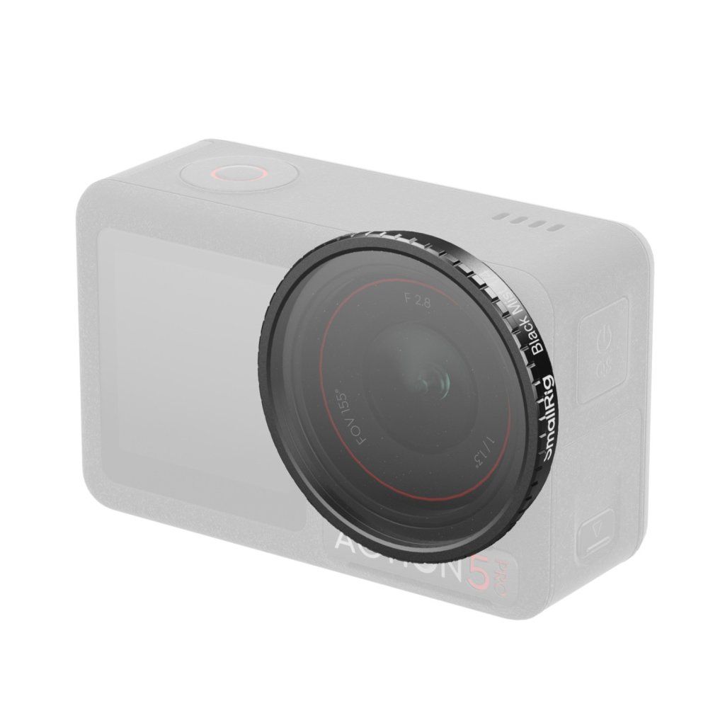 SmallRig Attachable 1/4 Effect Black Mist Filter for DJI Osmo Action 5 Pro / 4 5836 SmallRig