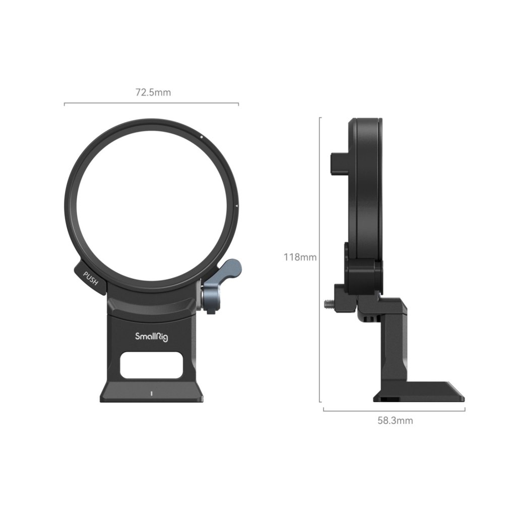 Horizontal-to-Vertical Mount Plate for Sony Alpha 7C II / Alpha 7CR ...