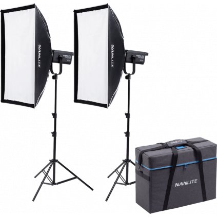 Nanlite FS-300B Bi-Colour 2 light kit with stand