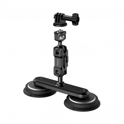Dual Magnetic Suction Cup Mounting Support Kit for Action Cameras 4467 SmallRig