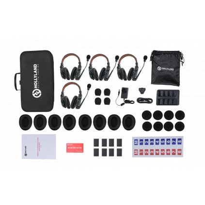 Solidcom C1 Pro - 4S-DH (4x Double-Ear Headset) Hollyland