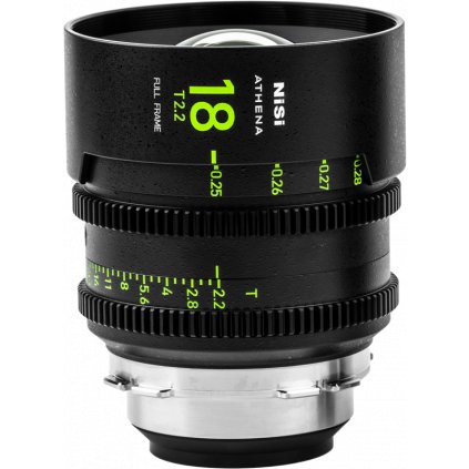 NiSi Cine Lens Athena Prime 18mm T2.2 E-Mount (Without Drop-in Filter)
