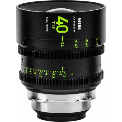 NiSi Cine Lens Athena Prime 40mm T1.9 E-Mount (Without Drop-in Filter)