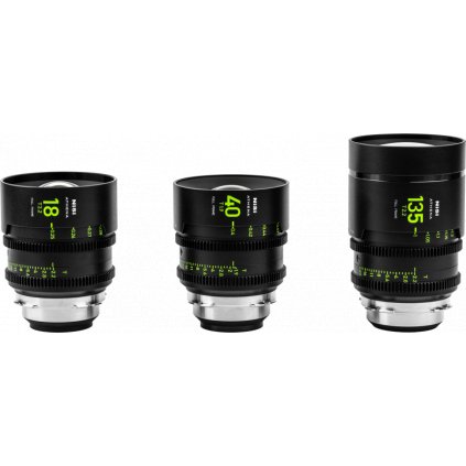 NiSi Cine Lens Set Athena Prime Add-On (3 Lenses) E-Mount