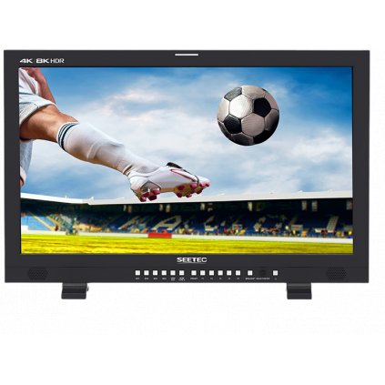 Seetec monitor 12G270F 27 inch 4K 8K Broadcast Production HDR 4x 12G SDI In Out 2x HDMI 3840x2160