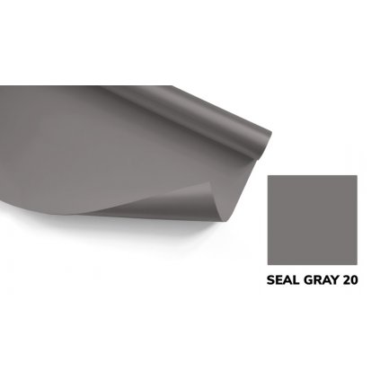Fotopozadia FOMEI 2,72x11m SEAL GREY neutrální šedá, papírová role