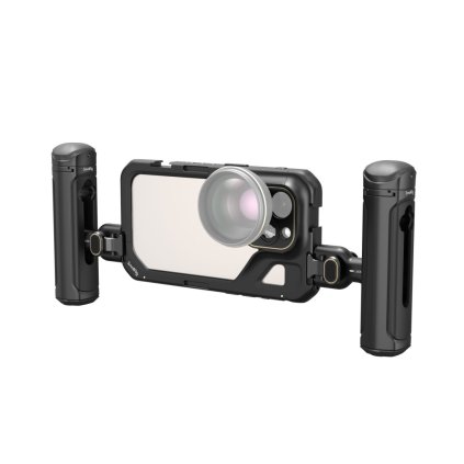 Mobile Video Kit (Dual Handheld) for iPhone 15 Pro 4397 SmallRig
