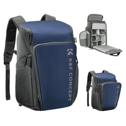 K&F Backpack 25L Nature Wander 01(Blue) K&F Concept