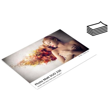 10x15/20+5 FOMEI Photo Matt DUO 230, plastic bag