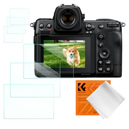 screenshot 2024 07 25 at 21 35 39 camera screen protector 3 compatible with nikon z9 z8 03mm 9h hardness tempered glass with hot shoe level 3 vacuum cleaning coth 1 kentfaith
