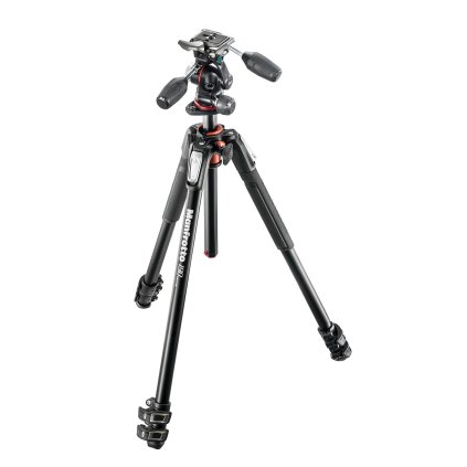 Manfrotto 190 ALU 3 SECTION KIT 3W HEAD