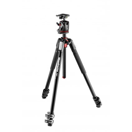 Manfrotto 190 Aluminium 3-Section Tripod and XPRO