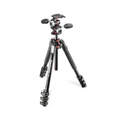 Manfrotto 190 ALU 4 SECTION KIT 3W HEAD