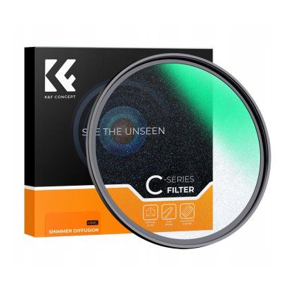 K&F CONCEPT 67MM,C Series Microlight Mirror,shimmer diffusion K&F Concept