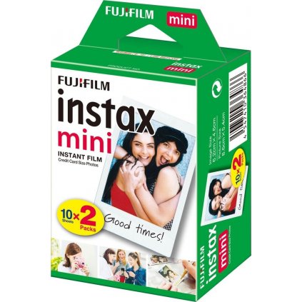 Instantný film Fujifilm Color film Instax mini glossy 20 fotografií