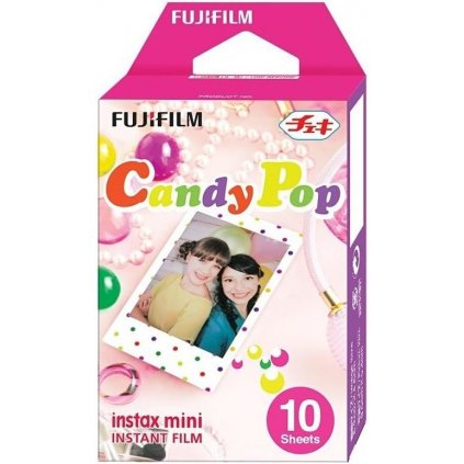 Instantný film Fujifilm Color film Instax mini CANDYPOP 10 fotografií