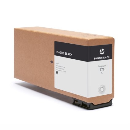 1l fotografická černá inkoustová kazeta HP 776 Z9+ PRO