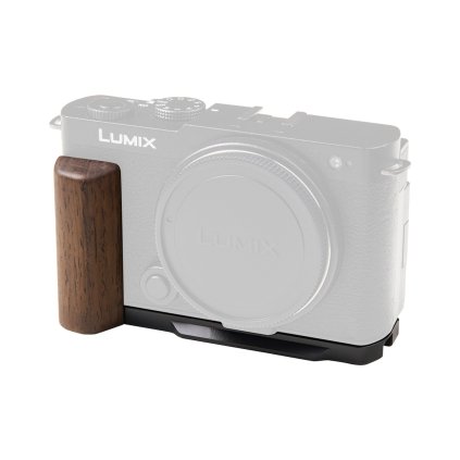 L-Shaped Mount Plate with Wooden Handle for Panasonic S9 5945 SmallRig