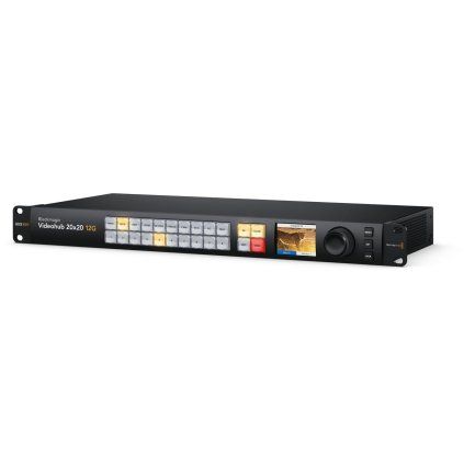blackmagic videohub 20x20 12g angle 1