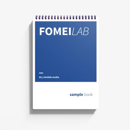 Vzorkovník médií FOMEILAB pre atramentové minilaby