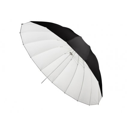 Štúdiový dáždnik BW-185 / čierny-biely 185 cm, Terronic