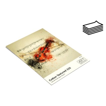 A3+ (32,9 x 48,3cm)/20 FOMEI Cotton Textured 320